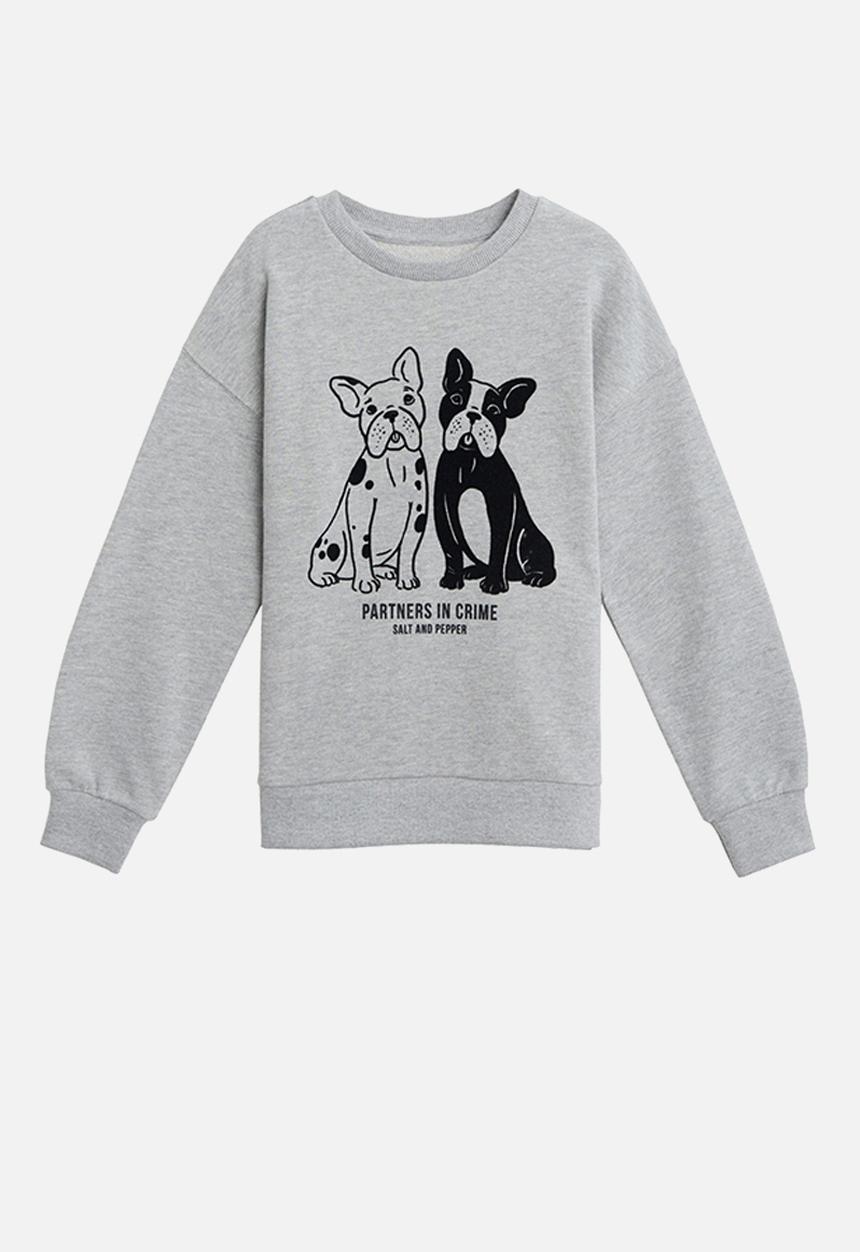 MANGO - Dubliny sweatshirt - grey