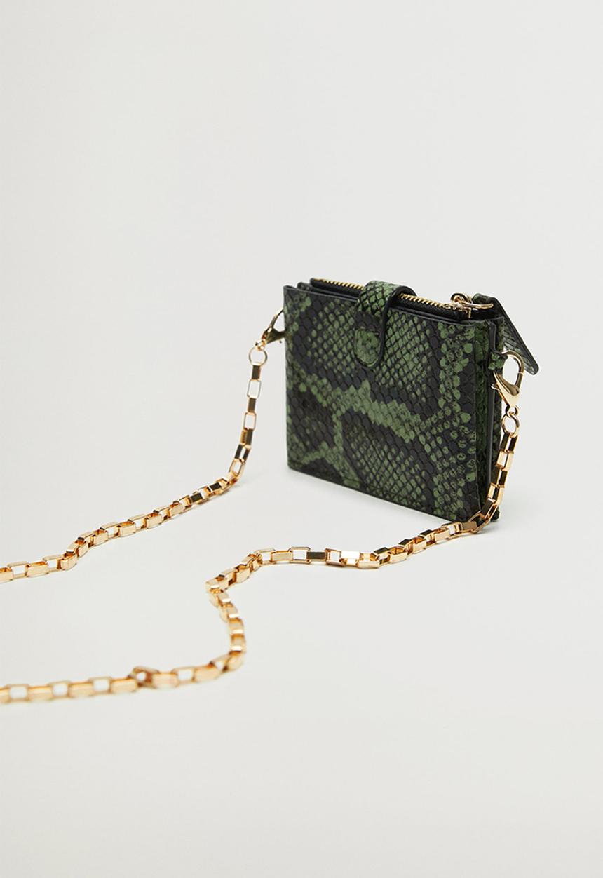 MANGO - Enmanuel purse - green