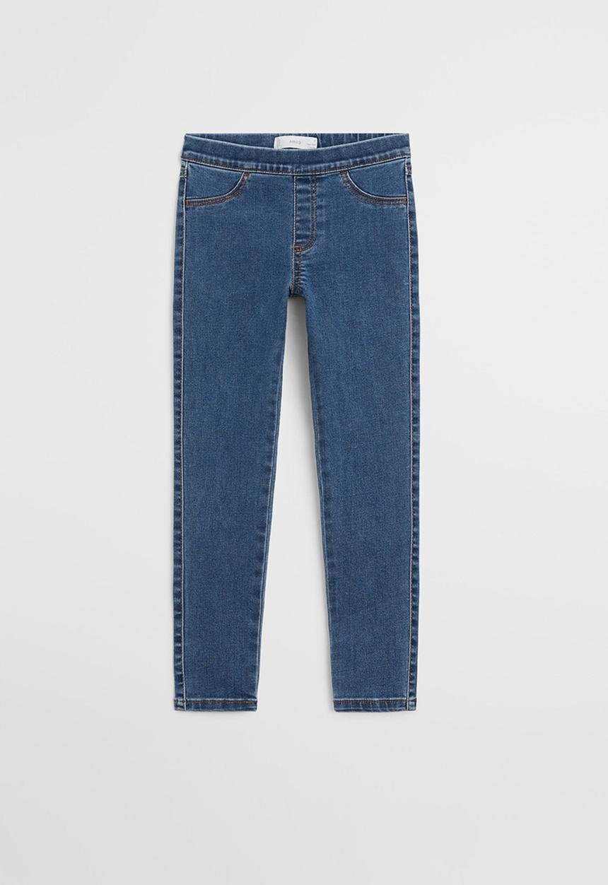 MANGO - Girls basic jeggings - blue