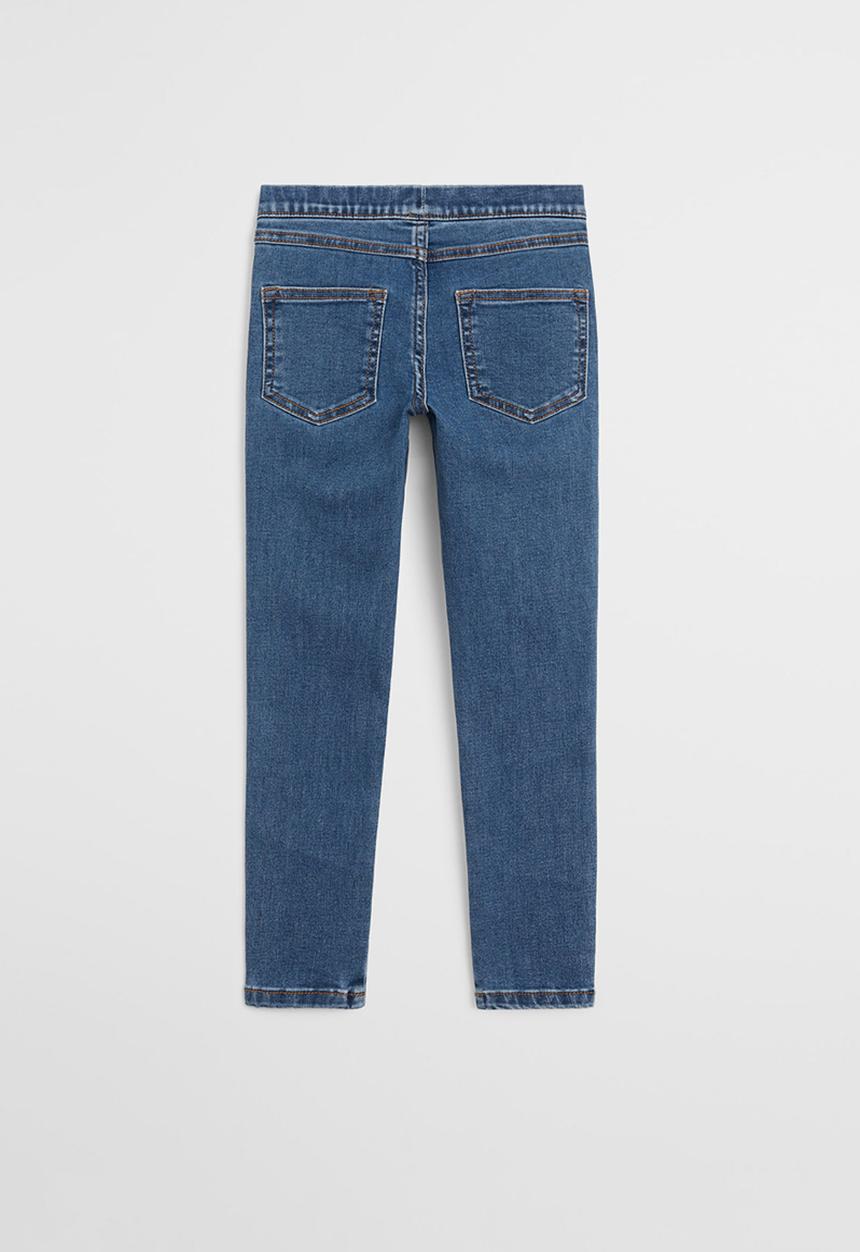 MANGO - Girls basic jeggings - blue