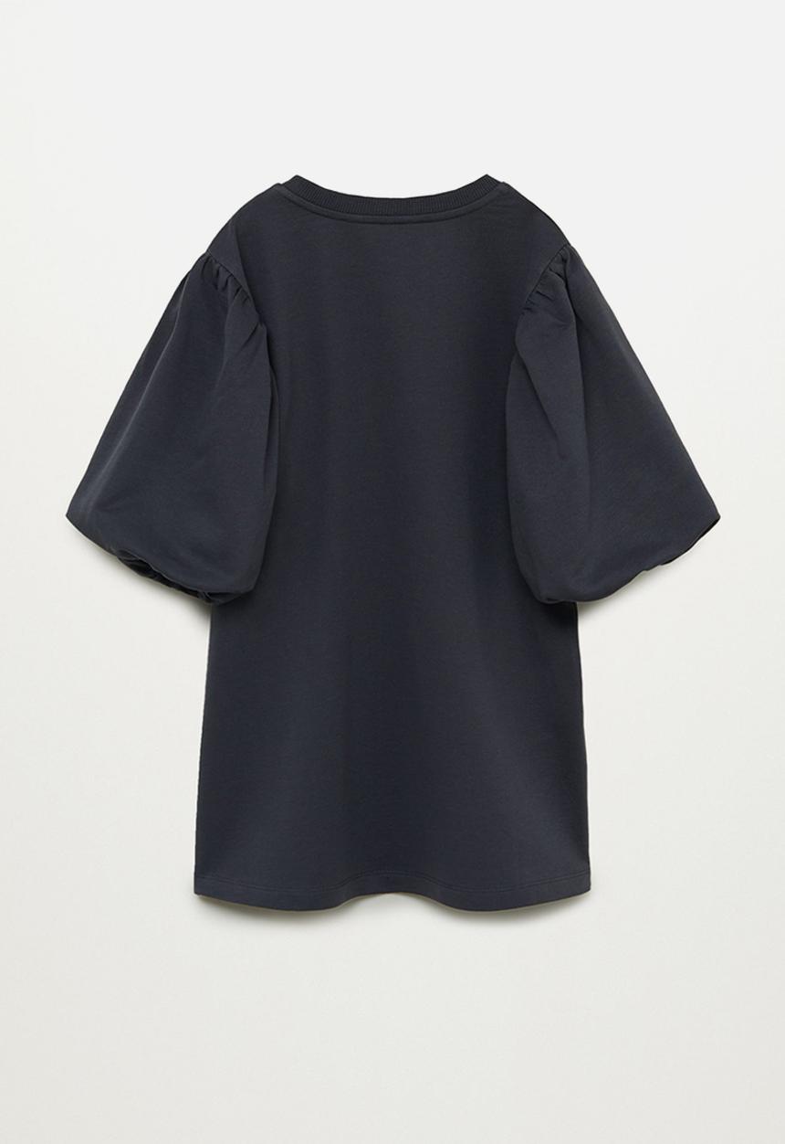 MANGO - Tina dress - charcoal