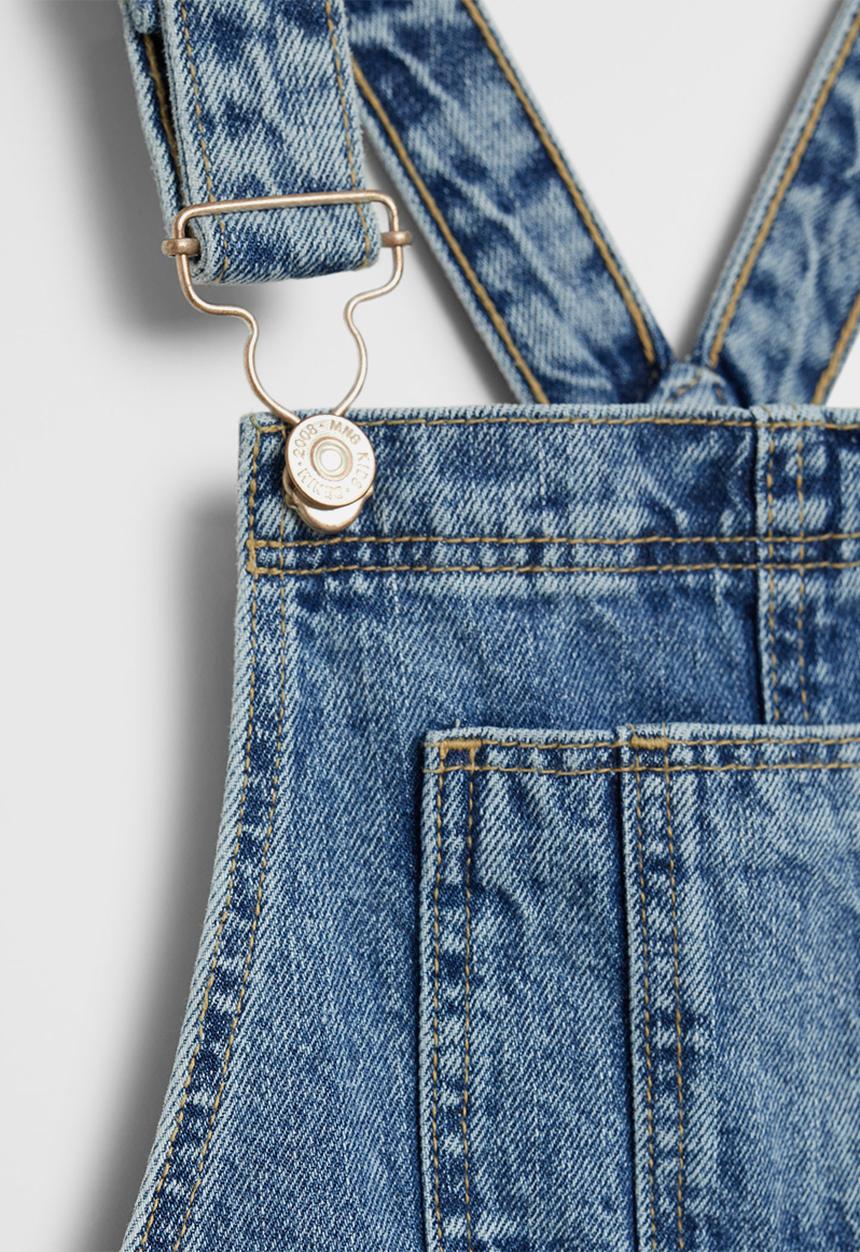 MANGO - Amara dungarees - blue