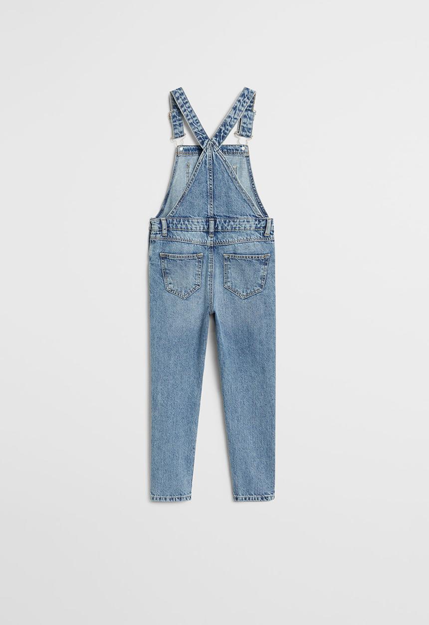 MANGO - Amara dungarees - blue