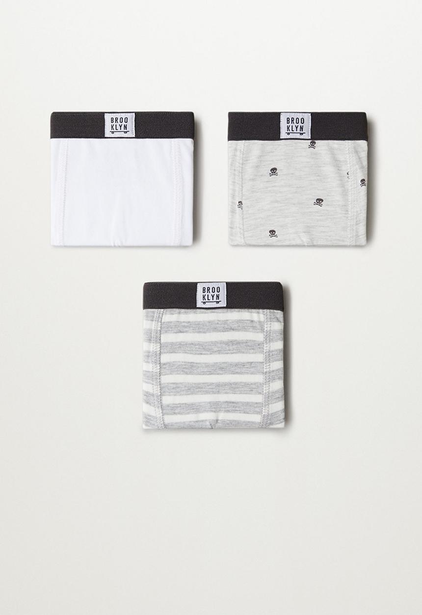 MANGO - Skulls 3 pack boxers - multi