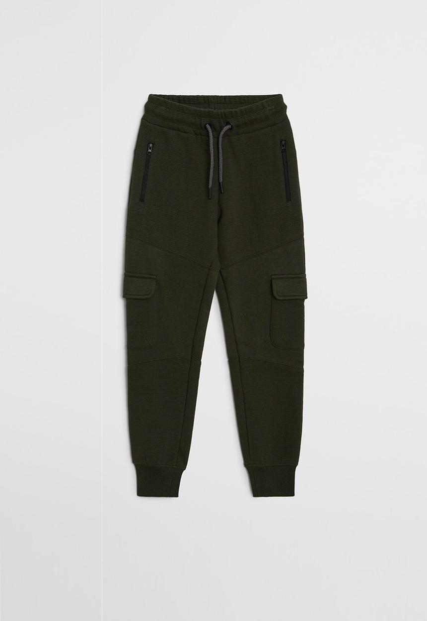 MANGO - Pete trousers - green