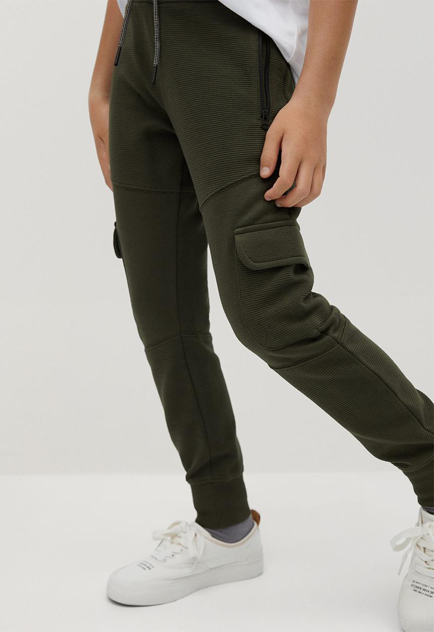 MANGO - Pete trousers - green