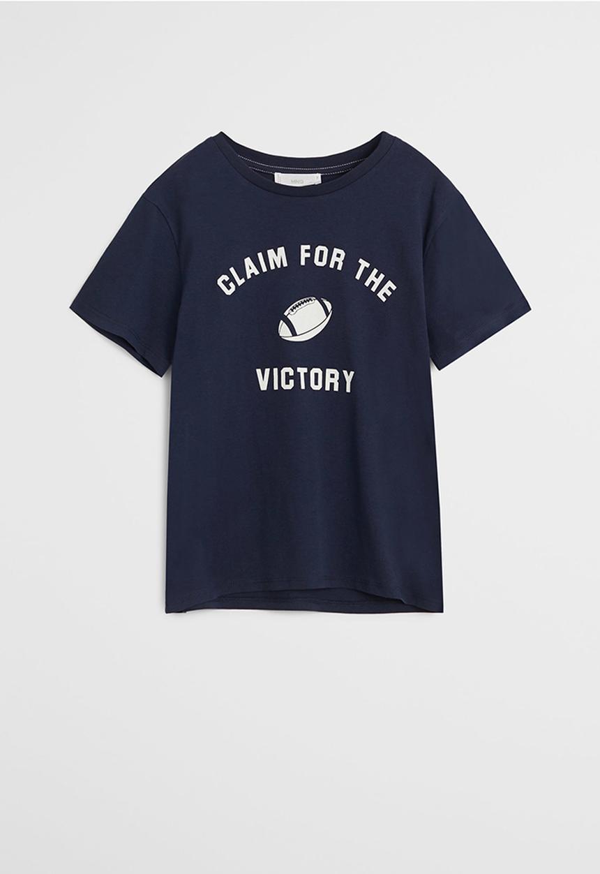 MANGO - Deportes short sleeve tee - navy
