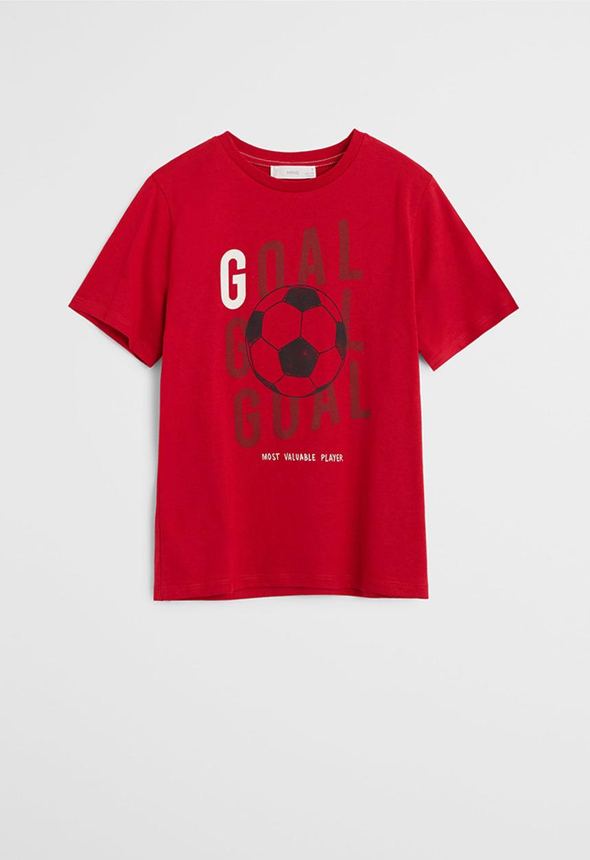 MANGO - Deportes short sleeve tee - red