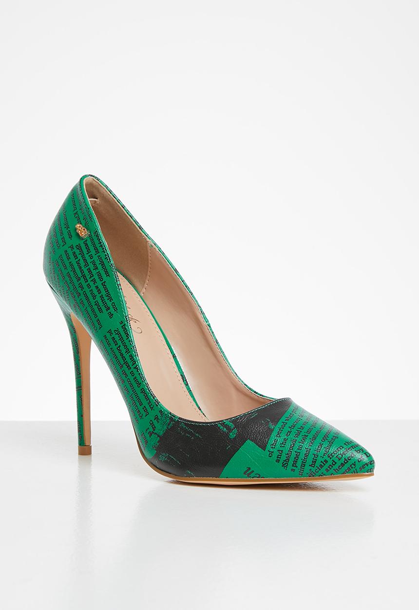 Miss Black - Press court - green