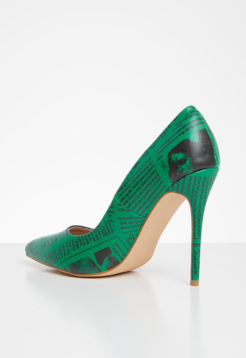 Miss Black - Press court - green