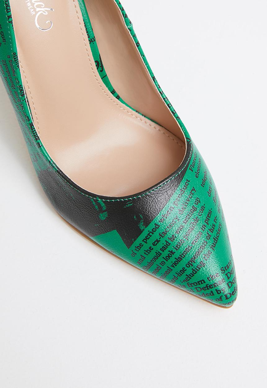 Miss Black - Press court - green