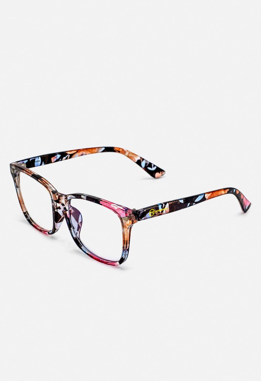 Sophie Moda - Anti blue light glasses - floral