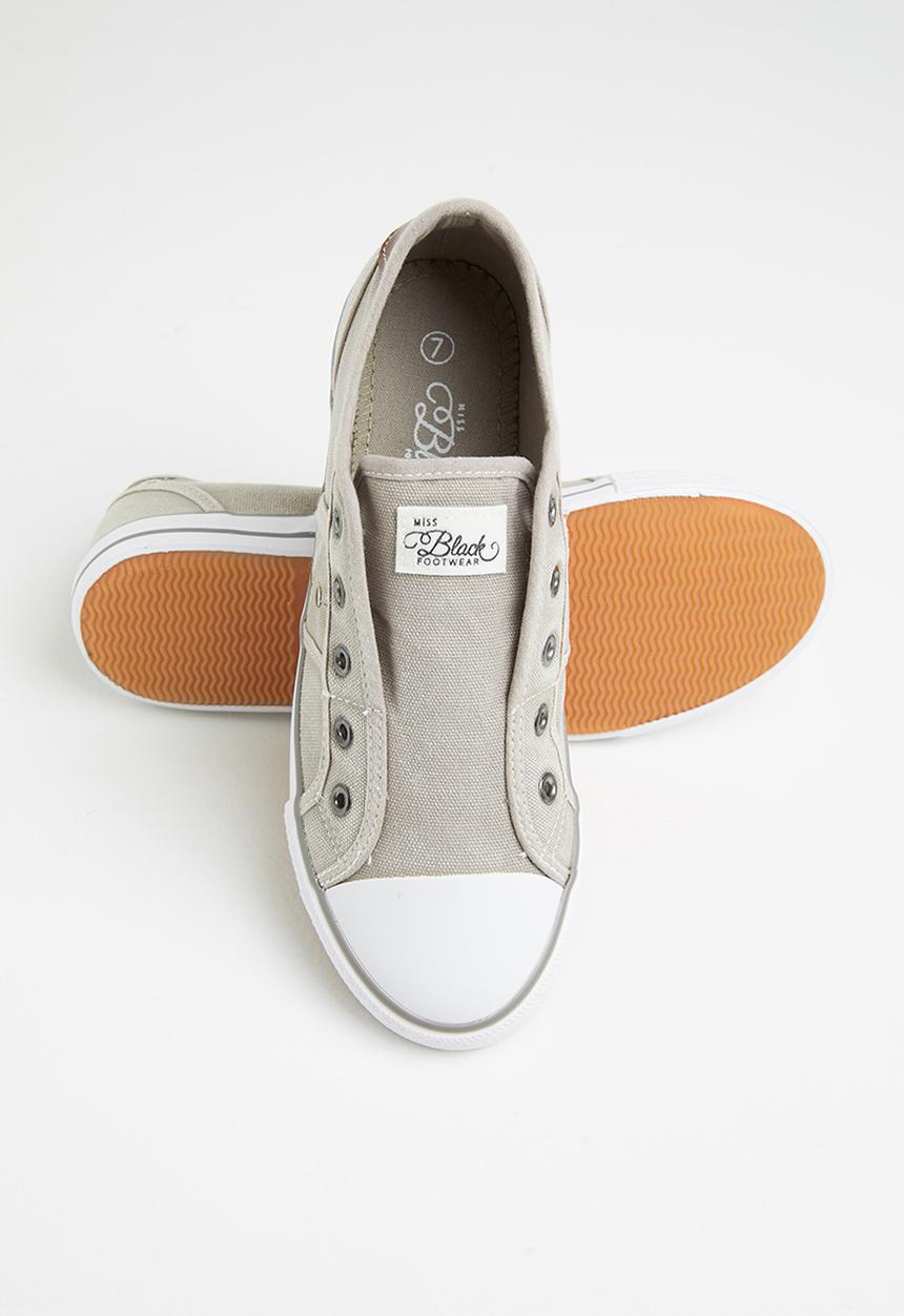 Miss Black - Jean sneaker - grey