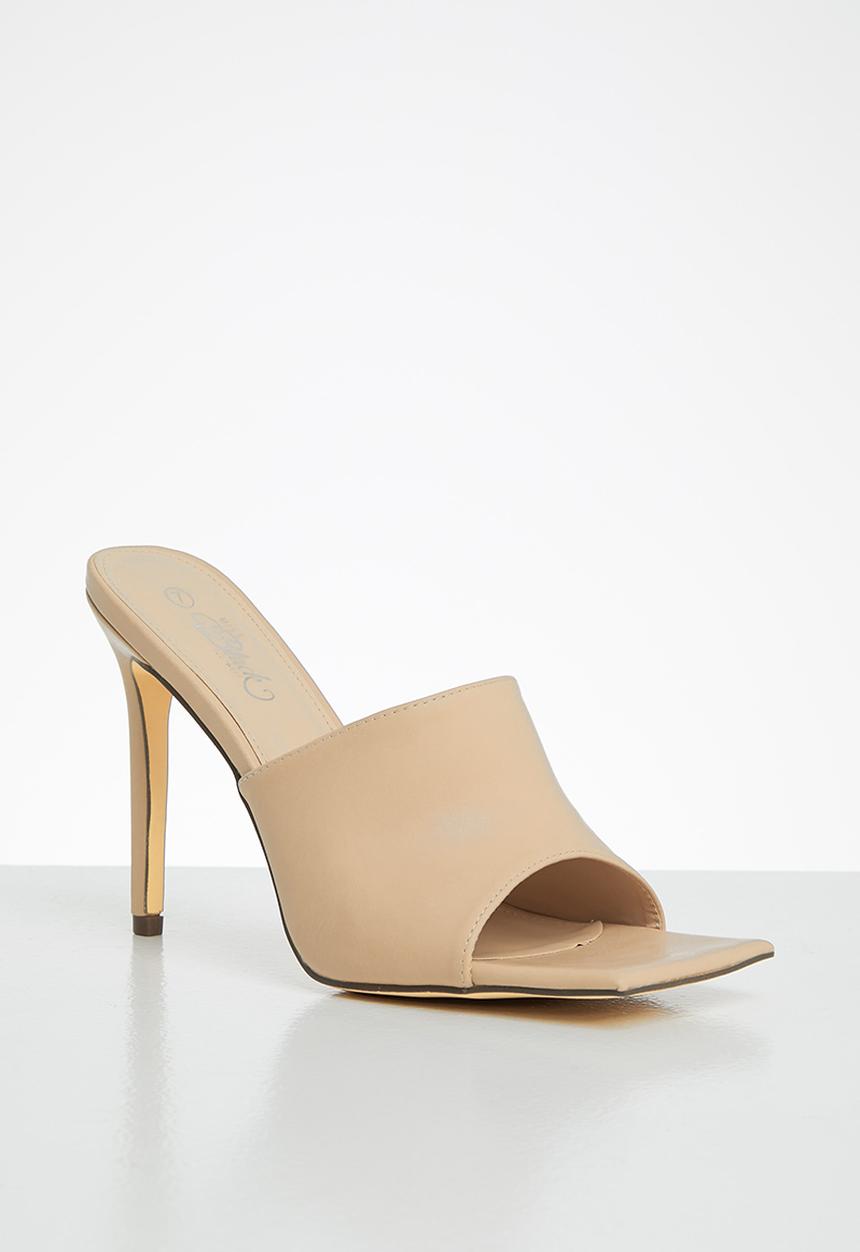 Miss Black - Tula mule heel - neutral 