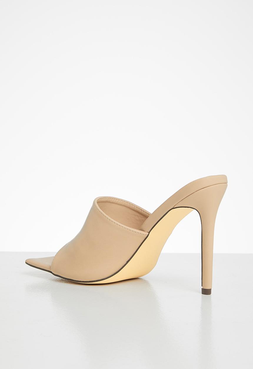 Miss Black - Tula mule heel - neutral 
