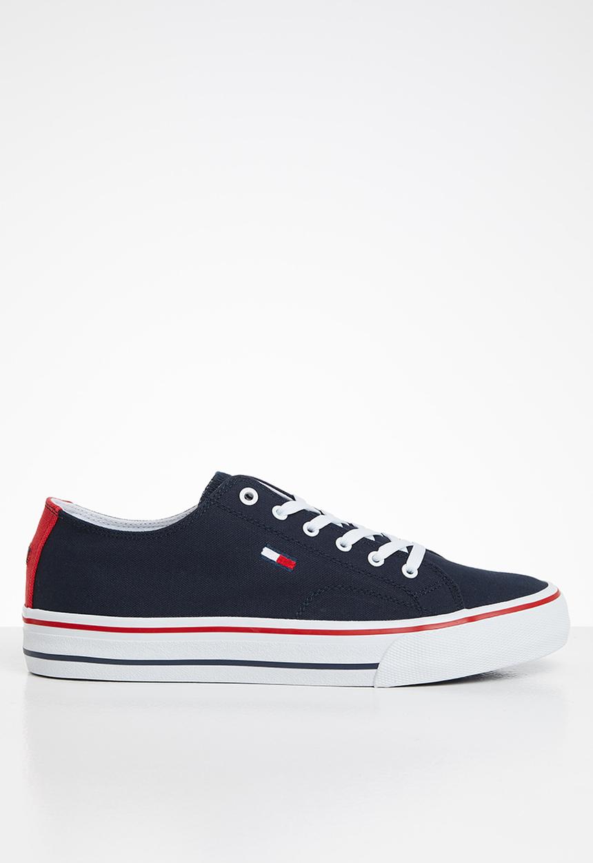 Tommy Hilfiger - Long lace up vulc - navy