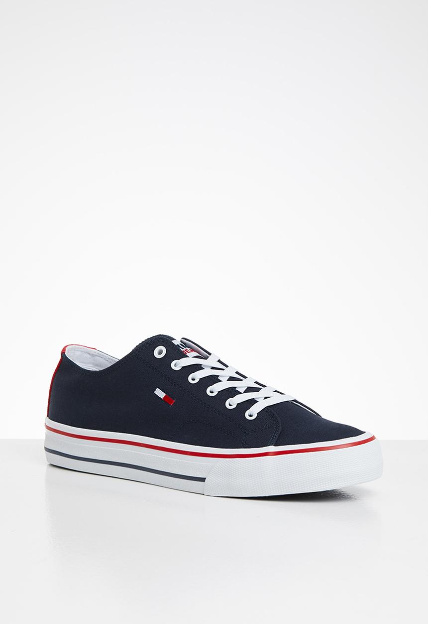 Tommy Hilfiger - Long lace up vulc - navy