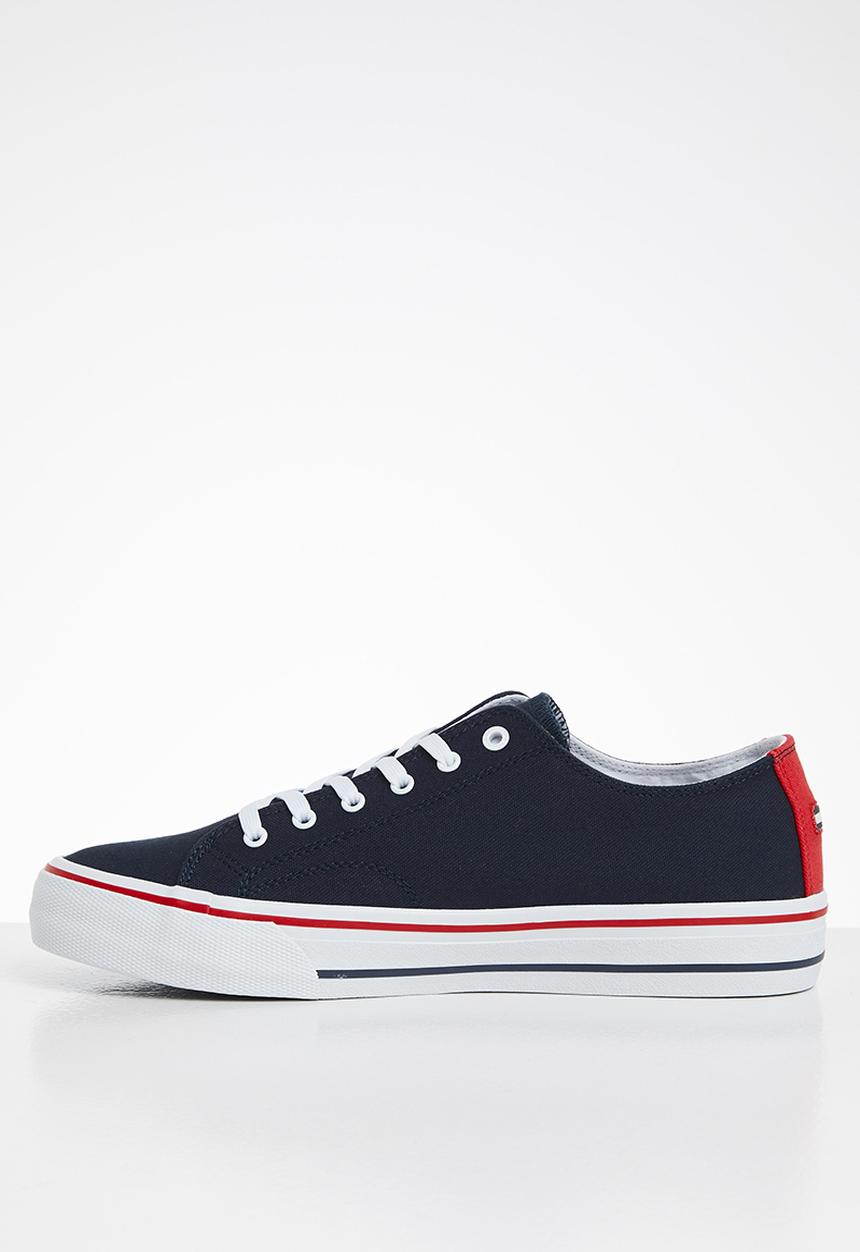 Tommy Hilfiger - Long lace up vulc - navy