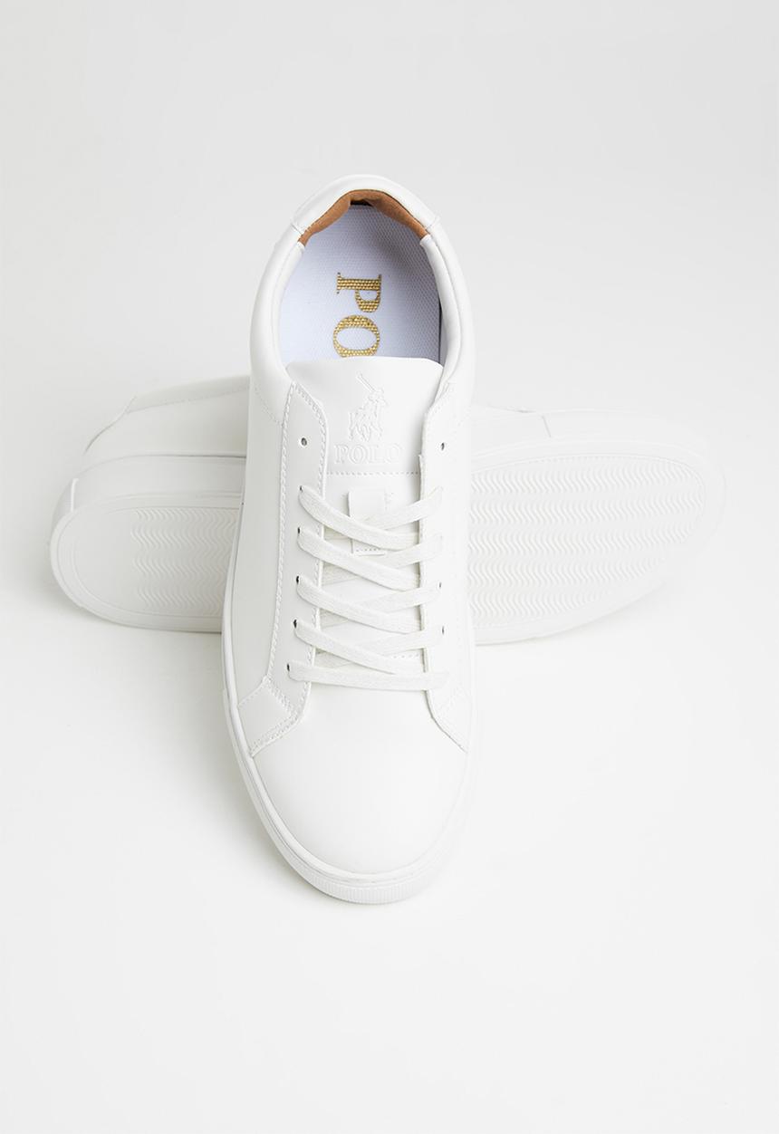 POLO - Liv pu sneaker - white