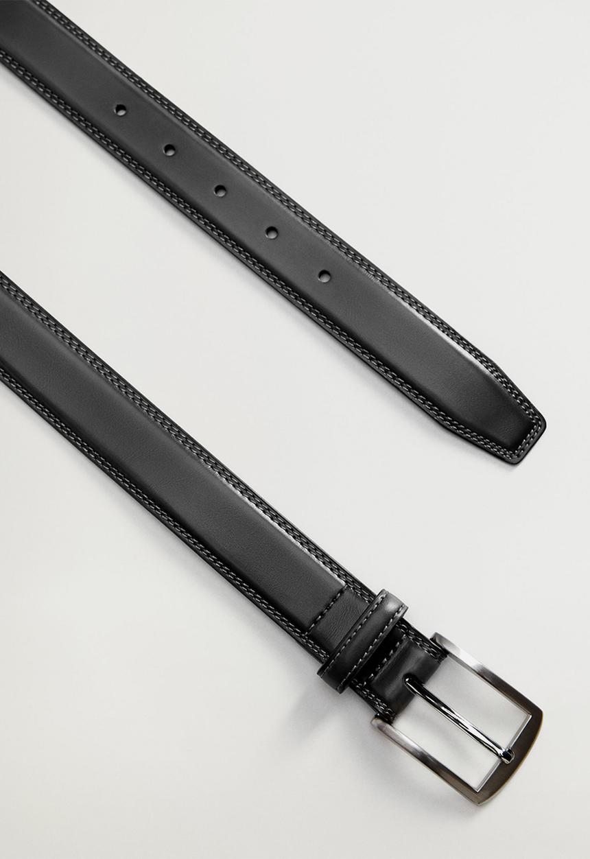 MANGO - Belt basico - black