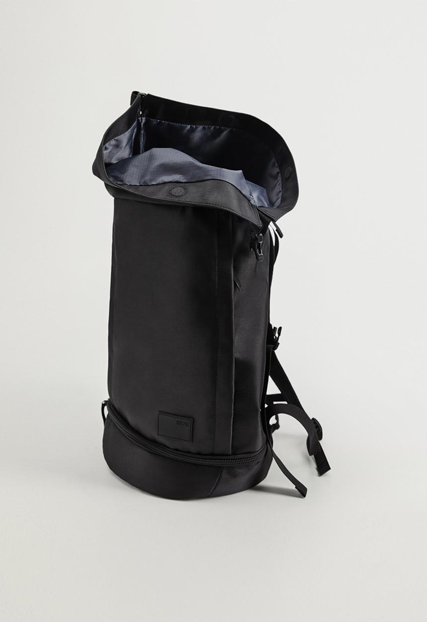 MANGO - Backpack berlin - black