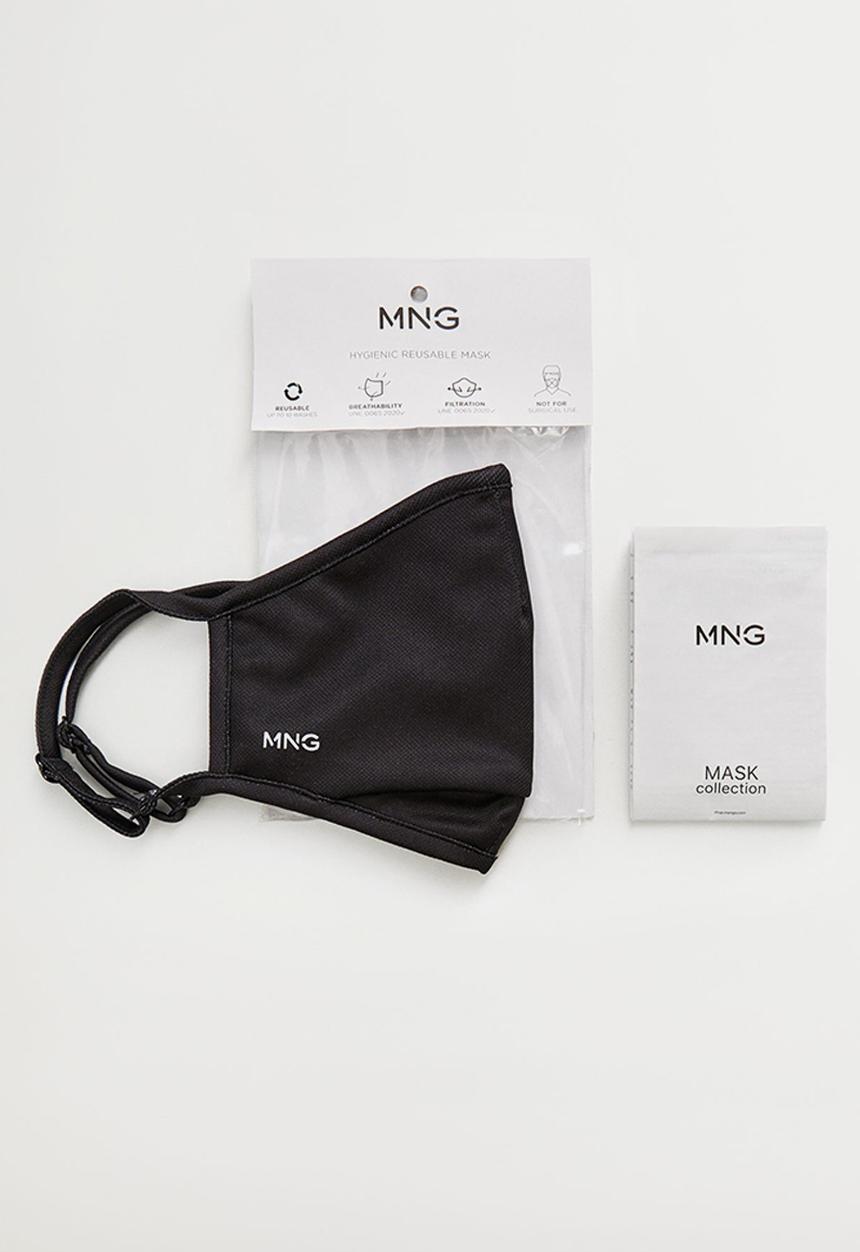 MANGO - Face mask msk20was - black