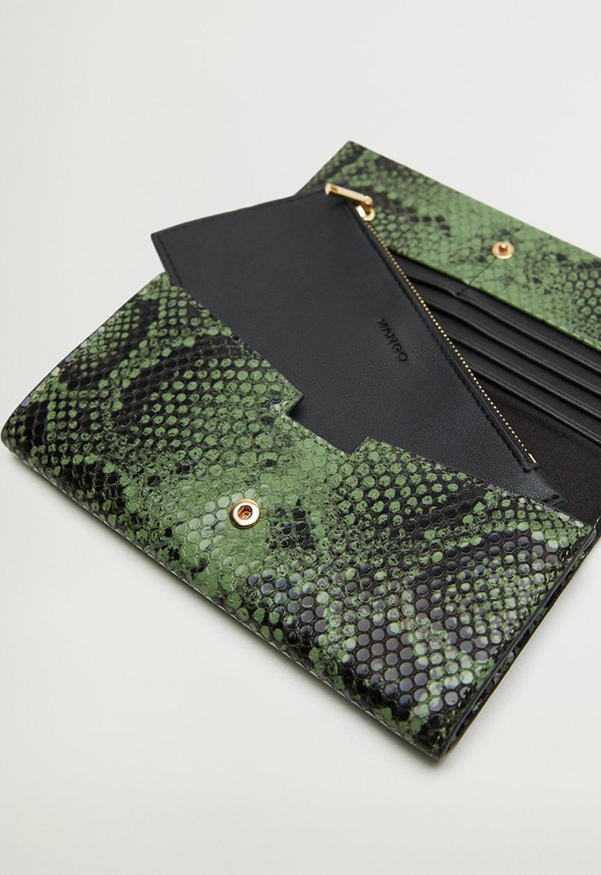 MANGO - Enmanuel purse - green
