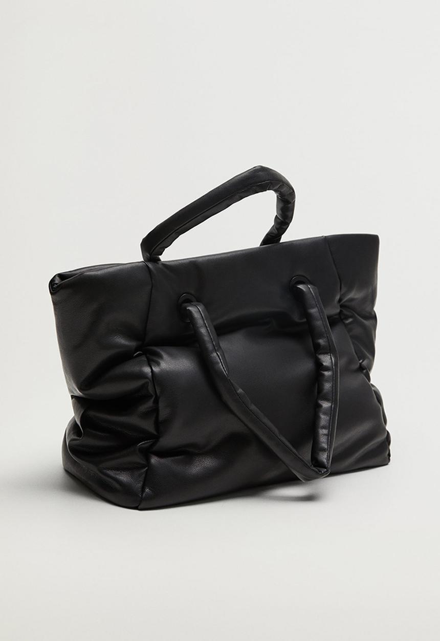 MANGO - Bag nordic - black