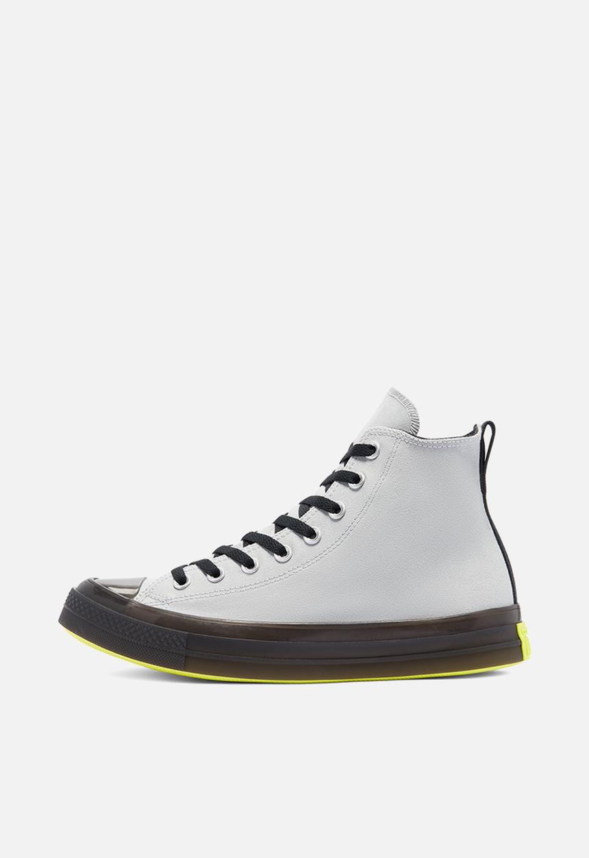 Converse - Chuck taylor all star cx color flash hi - ash stone/black/lemon venom - hi vis