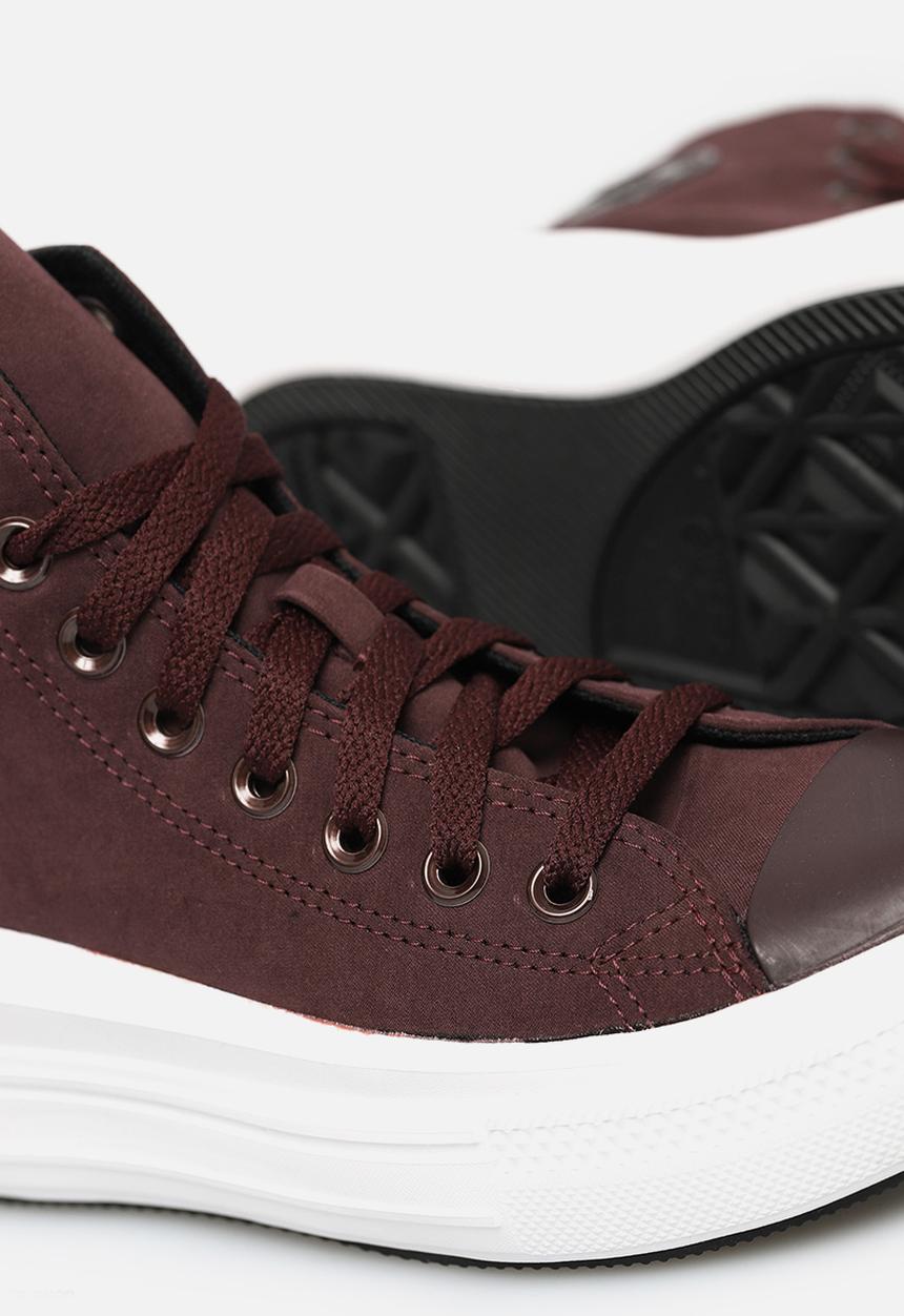 Converse - Chuck taylor all star move diamond metal platform hi - black currant/black/white - diamond metal