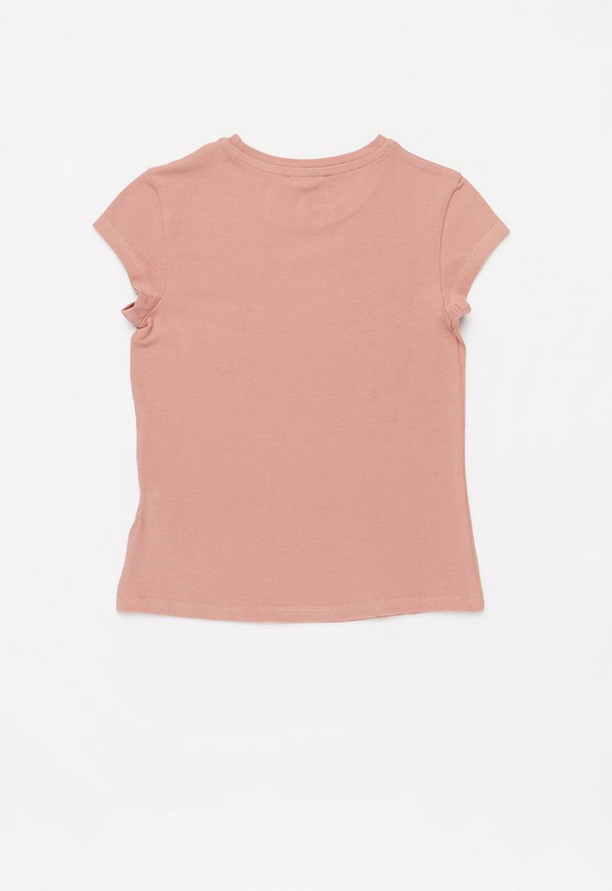 SISSY BOY - Donned in fabulous cap sleeve top - dusty pink