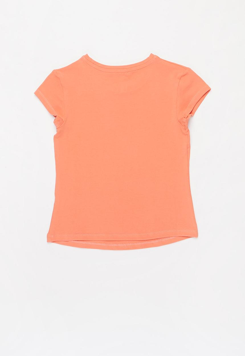 SISSY BOY - Never ever stopping cap sleeve top - coral