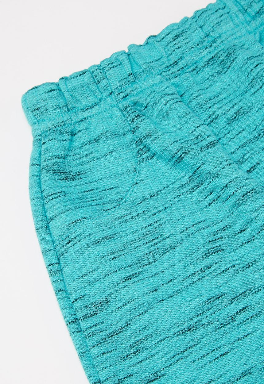 Quimby - Boys ribbed bodysuit & pants set - blue