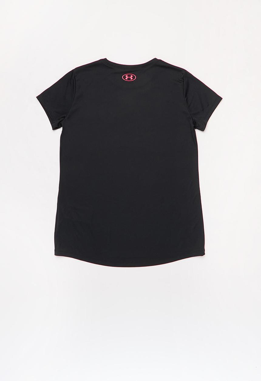 Under Armour - Tech solid graphic big logo short sleeve t-shirt - black 