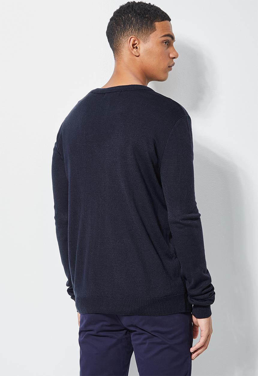 Superbalist - Lightweight buttonthrough cardi - navy