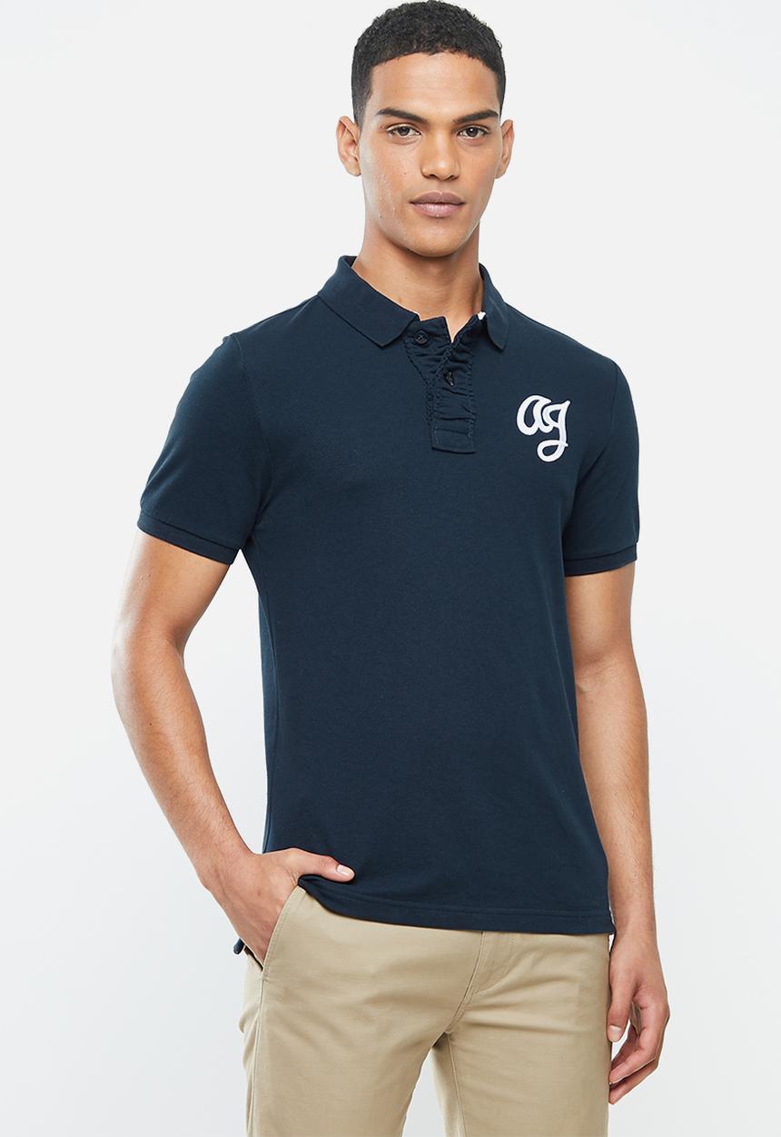 Aca Joe - Aca joe big aj logo golfer - navy