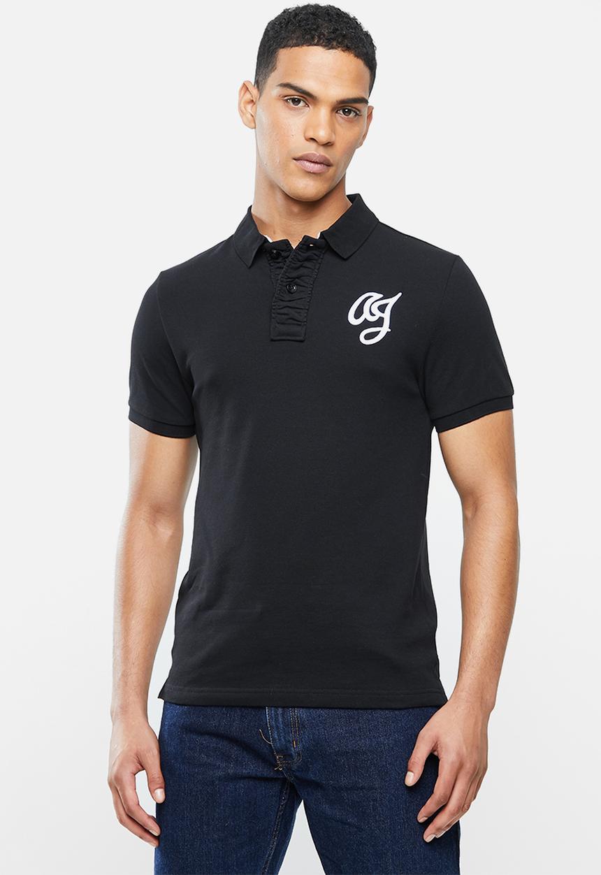 Aca Joe - Aca joe big aj logo golfer - black