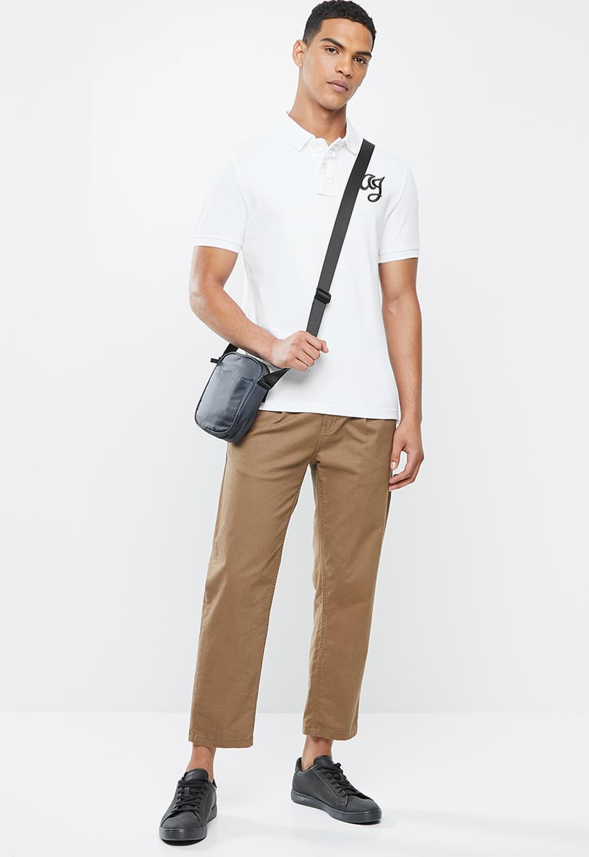 Aca Joe - Aca joe big aj logo golfer - white