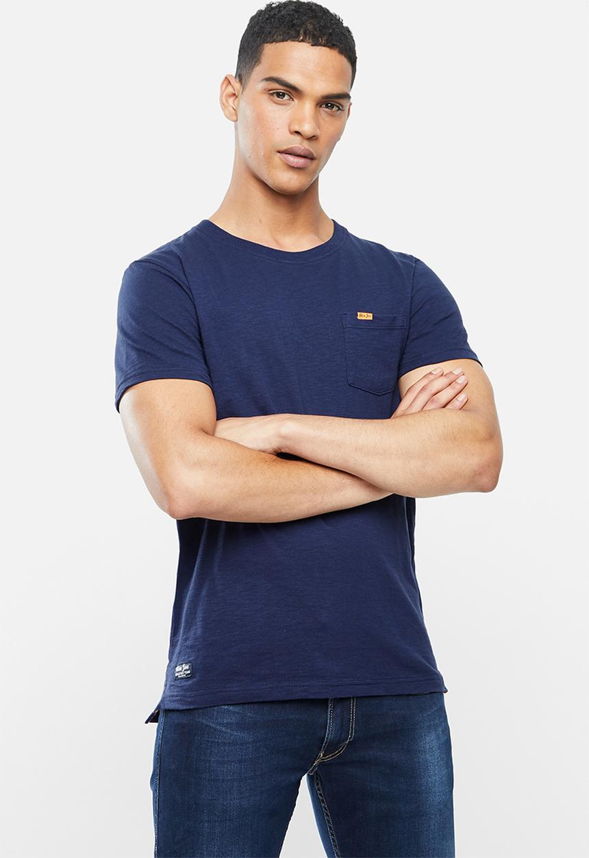 Aca Joe - Aca joe pocket t-shirt - navy