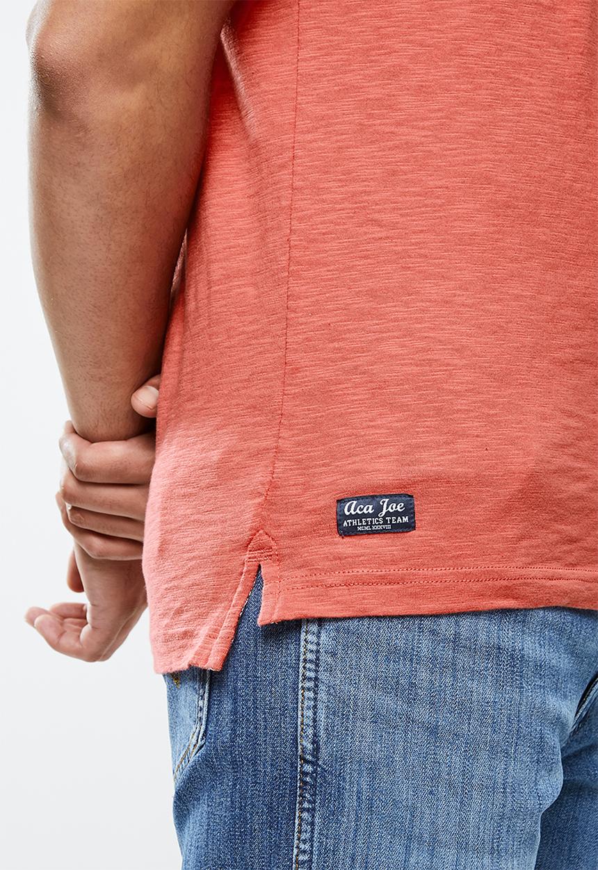 Aca Joe - Aca joe pocket t-shirt - red