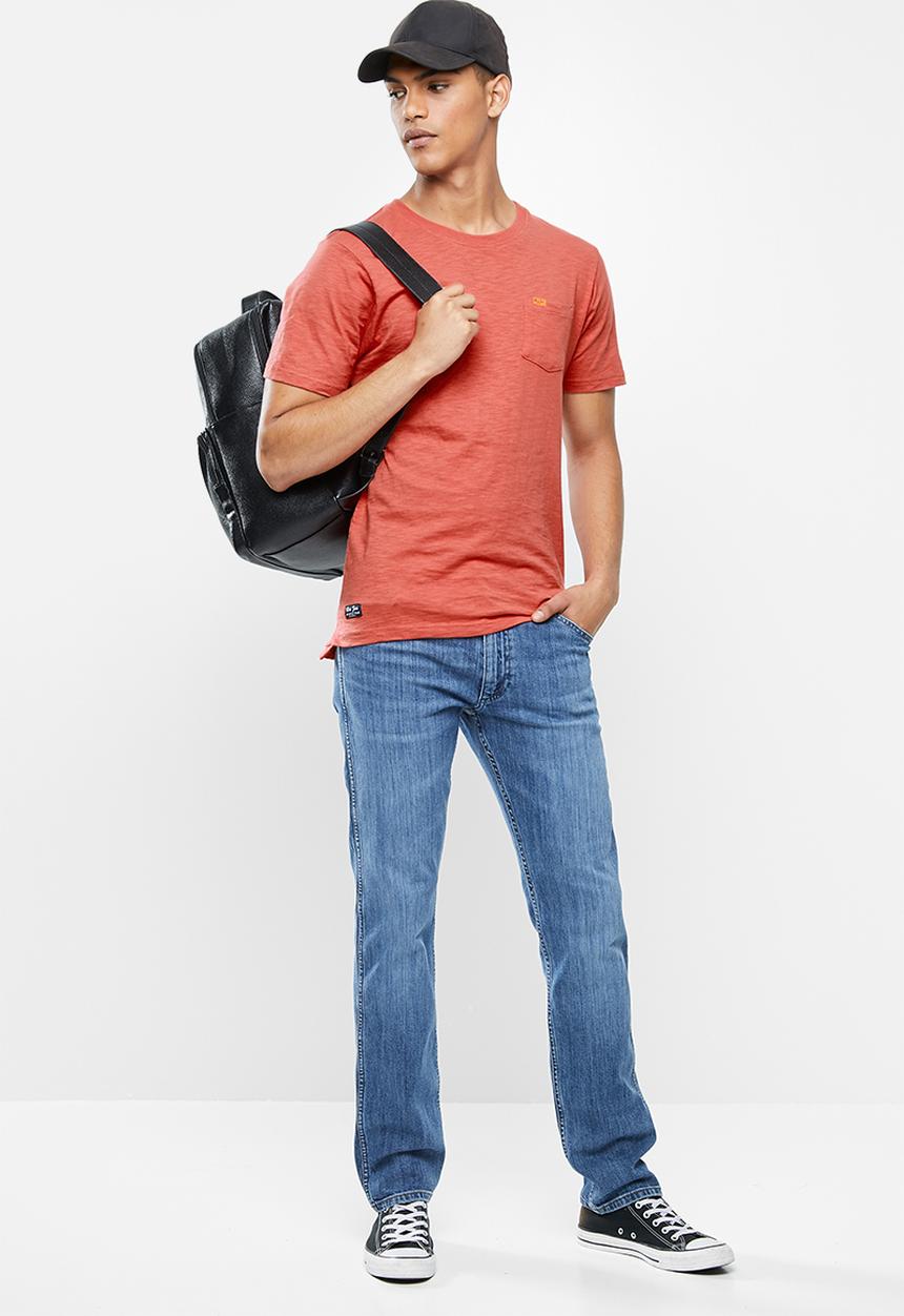 Aca Joe - Aca joe pocket t-shirt - red