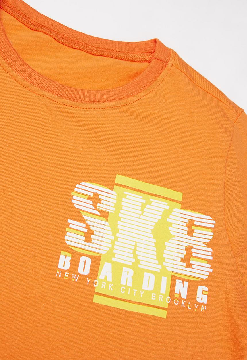 Rebel Republic - Teens styled tee - orange
