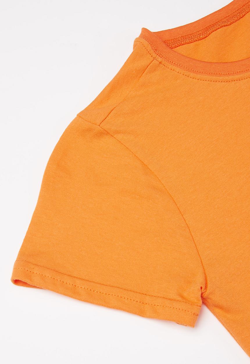 Rebel Republic - Teens styled tee - orange