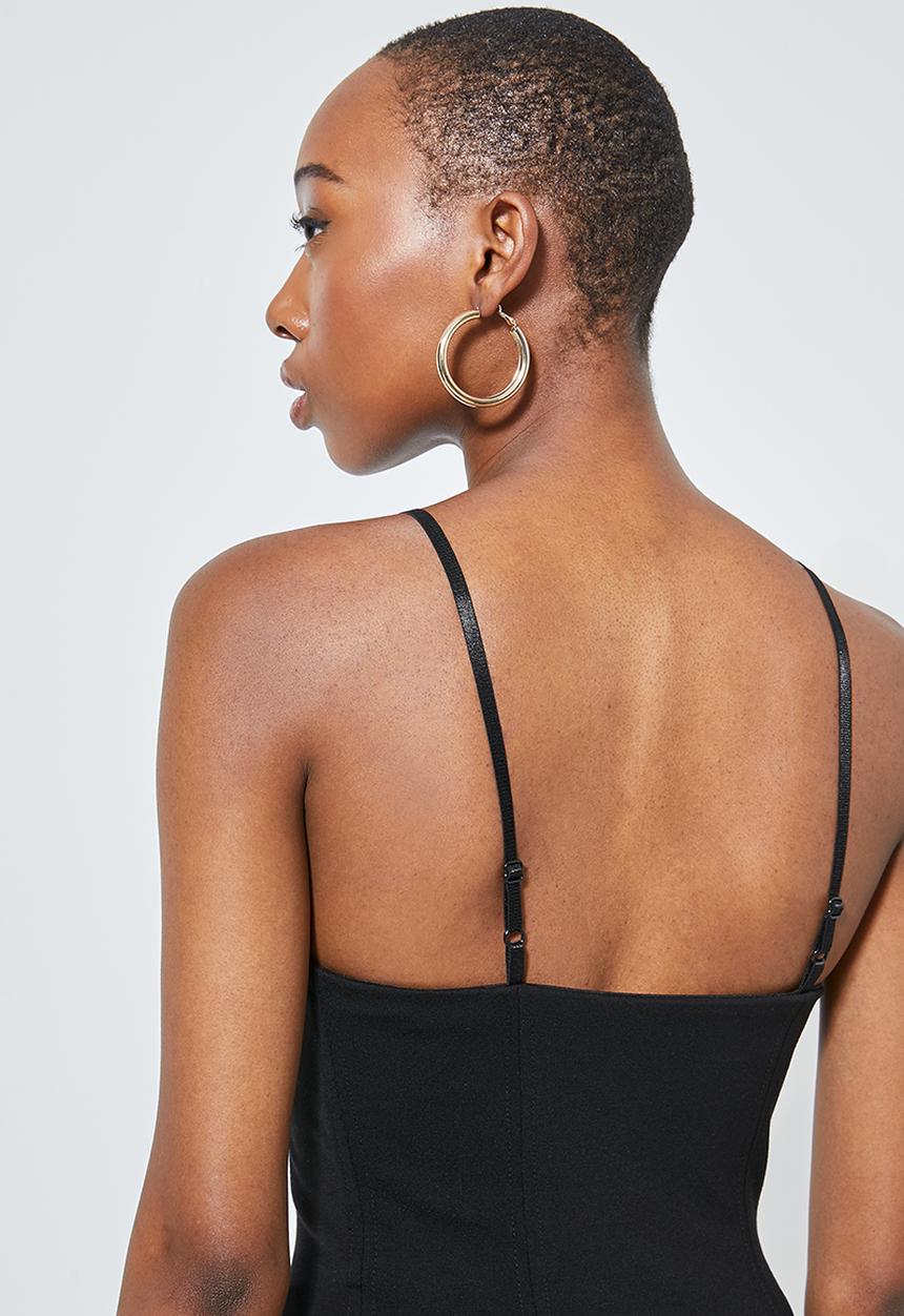 Superbalist - Ponti corset cami - black