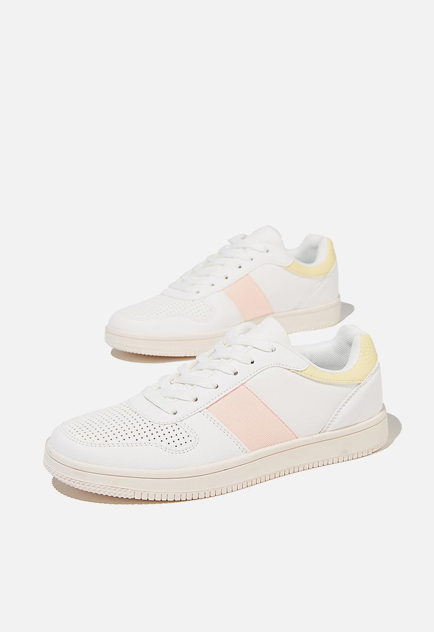 Cotton On - Alba retro low rise - white lemon pink