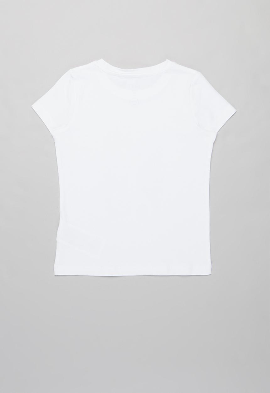 Name It - Jully printed short sleeve tee - white