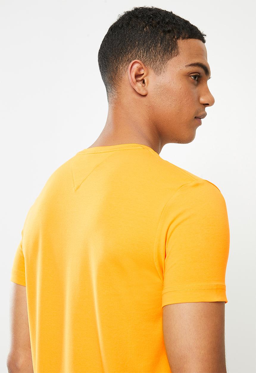 Tommy Hilfiger - Stretch slim fit tee - yellow