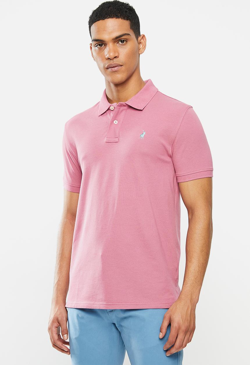 POLO - Carter custom fit pique golfer - pink