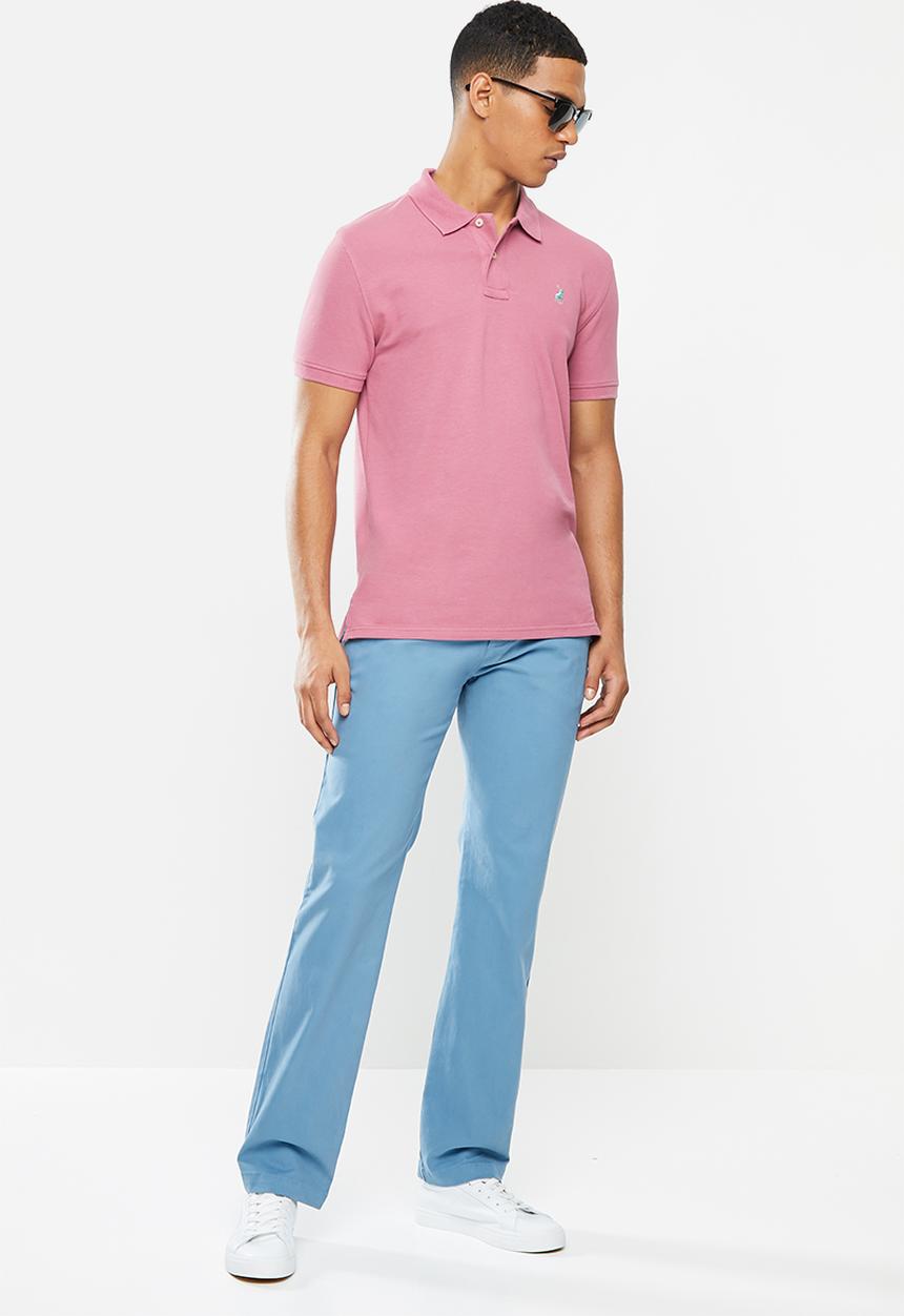 POLO - Carter custom fit pique golfer - pink