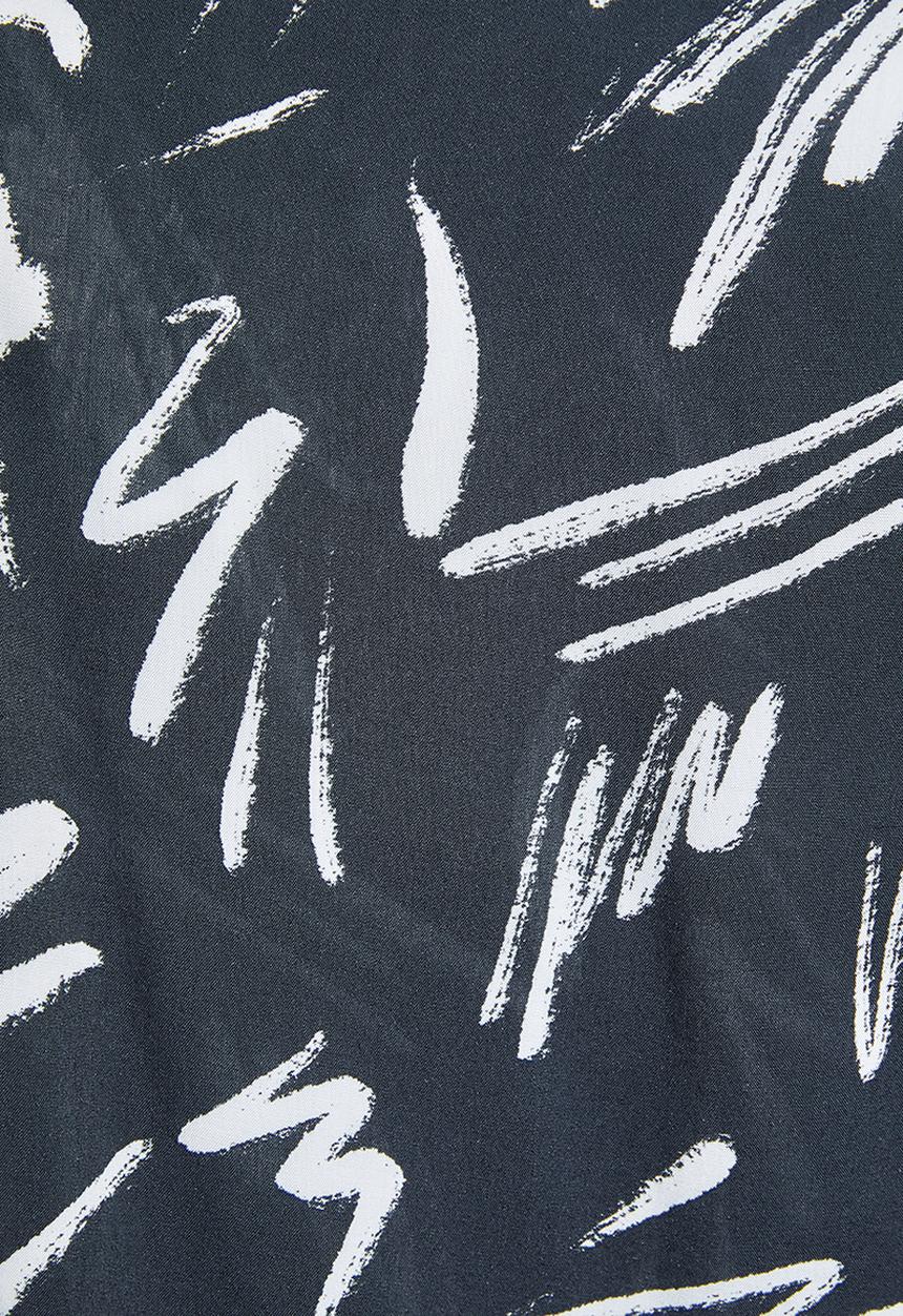 Superbalist - Pull on pants - black & white 
